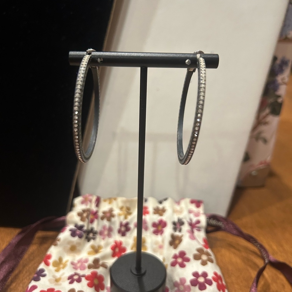 Brighton Starry night hoop earrings